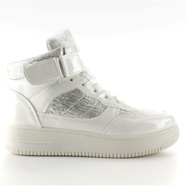 Zapatillas deportivas AN9168 blancas estilo Force blanco