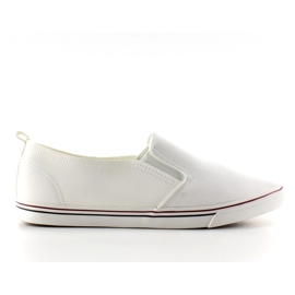Deportivas negras slipon BL88P Blanco