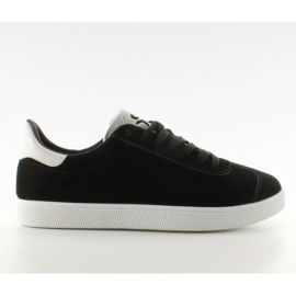 Zapatillas de deporte de ante Junior BK6180-1 Negro Zapatillas de deporte de ante Junior BK6180-1 Negro