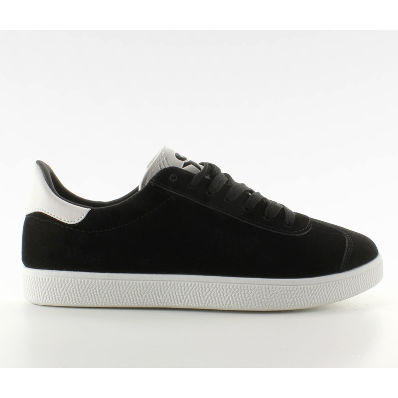 Zapatillas de deporte de ante Junior BK6180-1 Negro