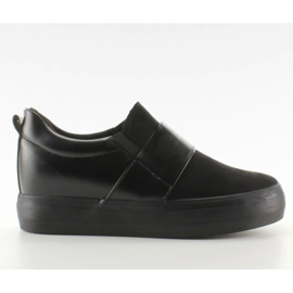 Slipony en cuña oculta 2018-18 Negro