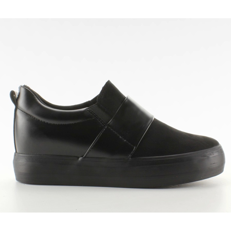 Slipony en cuña oculta 2018-18 Negro