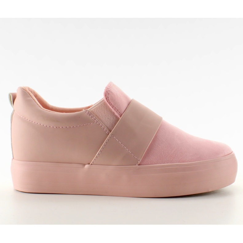Slipony en cuña oculta 2018-18 rosa rosado