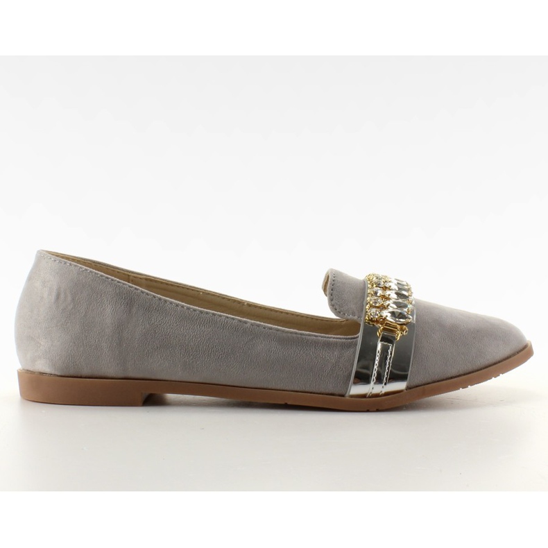 Señores elegantes con circonia cúbica gris JH20P