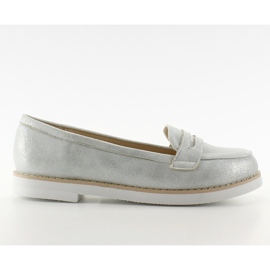 Mocasines pastel mujer 7112 azul gris