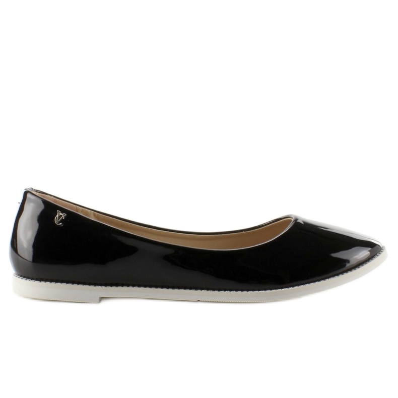 1151 Bailarinas lacadas lisas negras negro 1151 Bailarinas lacadas lisas negras negro