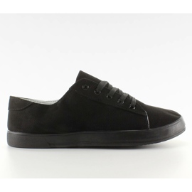 Zapatillas deportivas de mujer tela B779 Negro