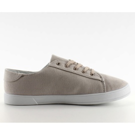 Zapatillas para mujer en tejido B779 L. Gris