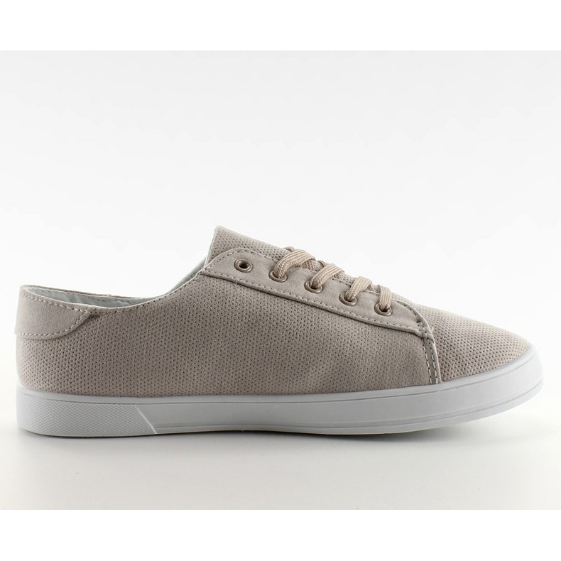 Zapatillas para mujer en tejido B779 L. Gris