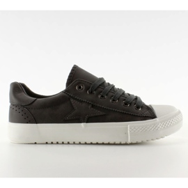 Zapatillas con estrella BL71p D. Gris.