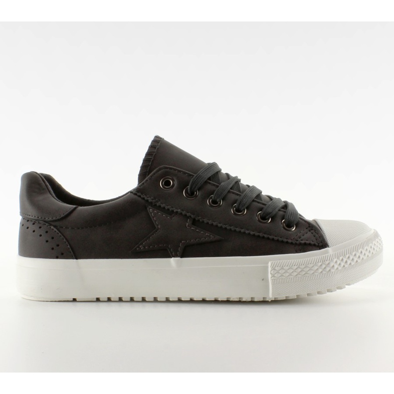 Zapatillas con estrella BL71p D. Gris.