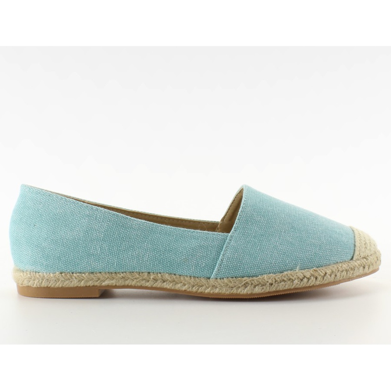 Alpargatas con puntera de lino JH23P L. Azul