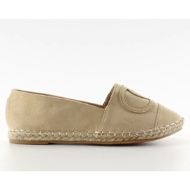 Alpargatas Chanel T272P Beige
