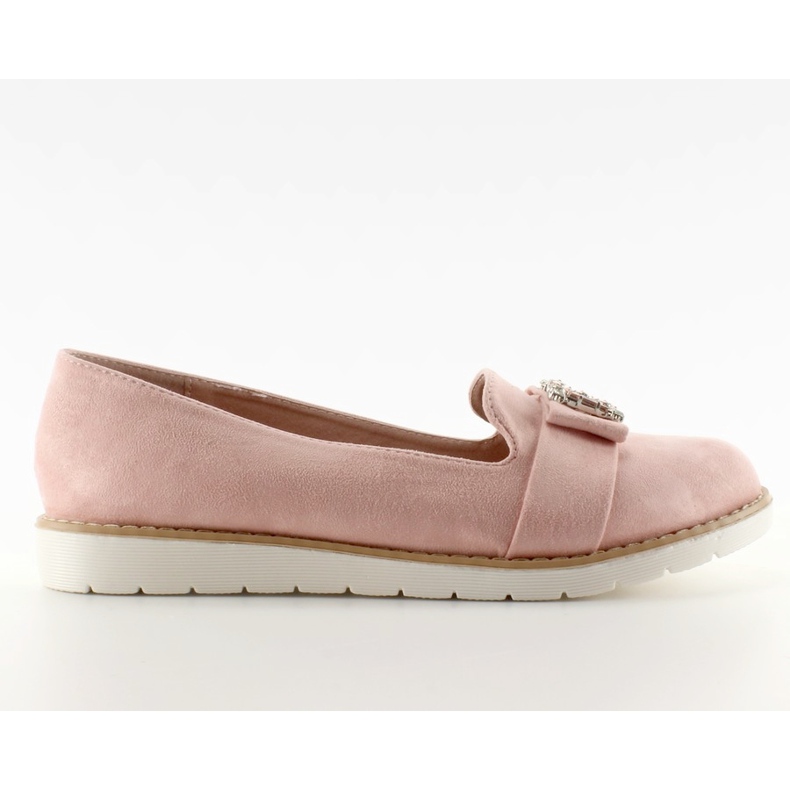 Mocasín Ante Pastel T245 Rosa rosado Mocasín Ante Pastel T245 Rosa rosado