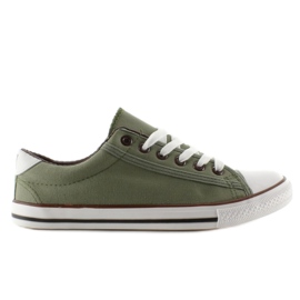 Presa de zapatillas. Acabado de chapa Bl63 Verde