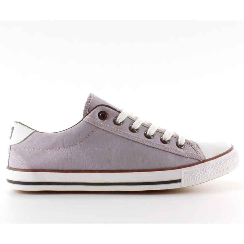 Zapatillas de mujer con acabado integral BL63 Gris