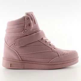 Zapatillas de deporte de ante Liluu XW33268 Suede rosa rosado