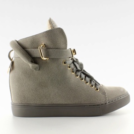 Deportivas con candado XW37012-3 Gris Suende