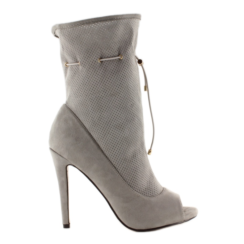 Botas punta abierta SY15 Gris