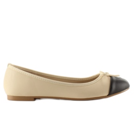 Preciosas bailarinas con corazón 9018 Beige