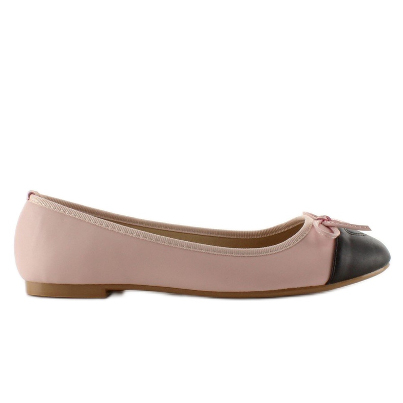 Preciosas bailarinas con corazón 9018 Rosa rosado