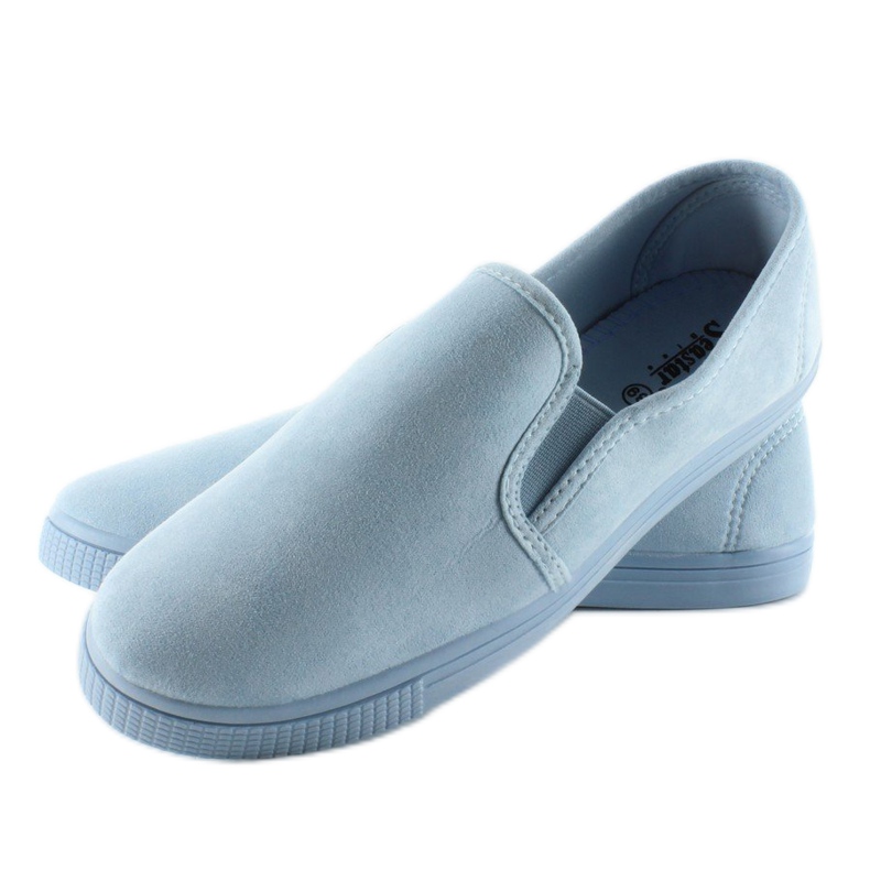 Zapatillas slip-on blandas JX40P L. Azul Zapatillas slip-on blandas JX40P L. Azul