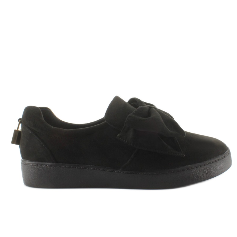 Slipons con candado T276P negro
