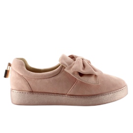 Slipony con candado T276P rosa rosado