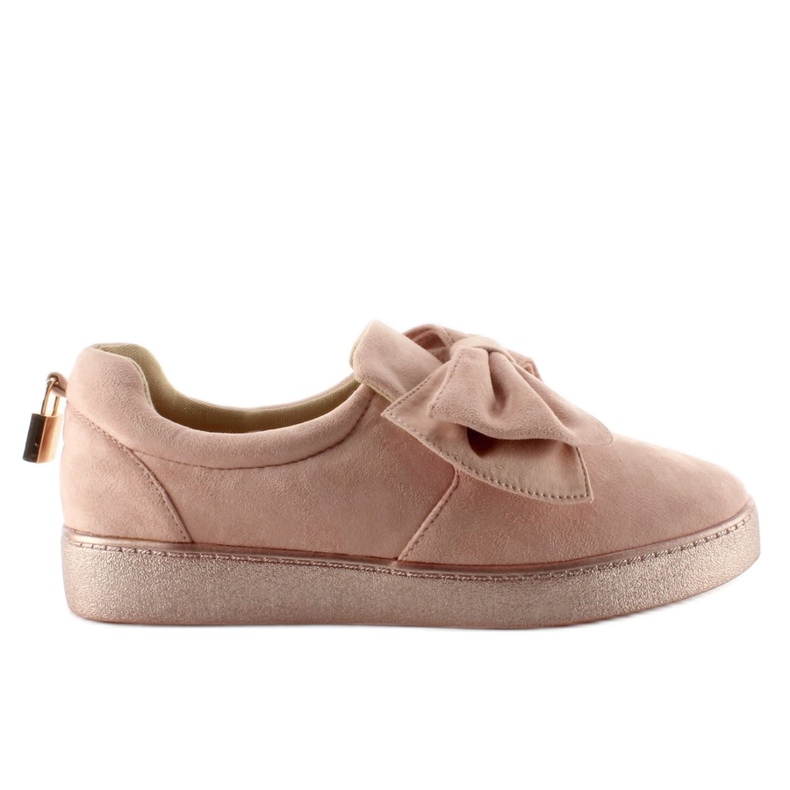 Slipony con candado T276P rosa rosado