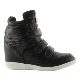 Deportivas faciales altas JT35 negro