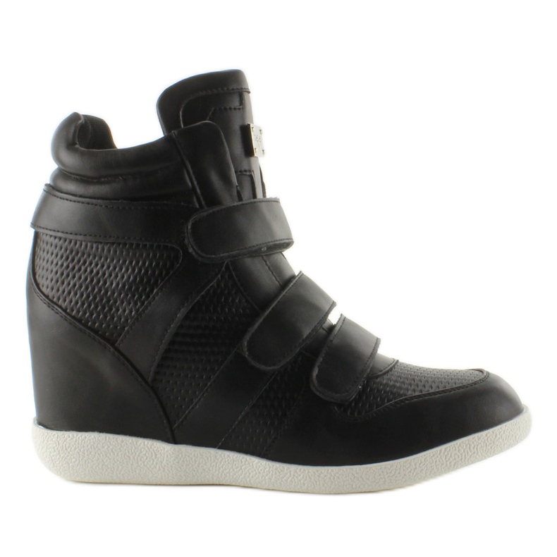 Deportivas faciales altas JT35 negro