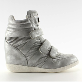 Zapatillas integrales JT35 plateadas gris