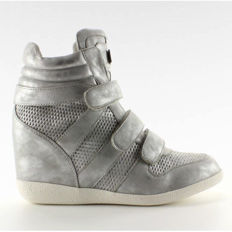 Zapatillas integrales JT35 plateadas gris