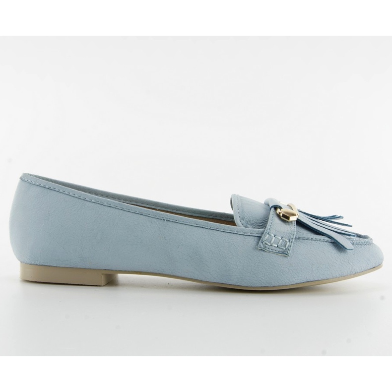 Mocasines al estilo del vintage 3052 azul