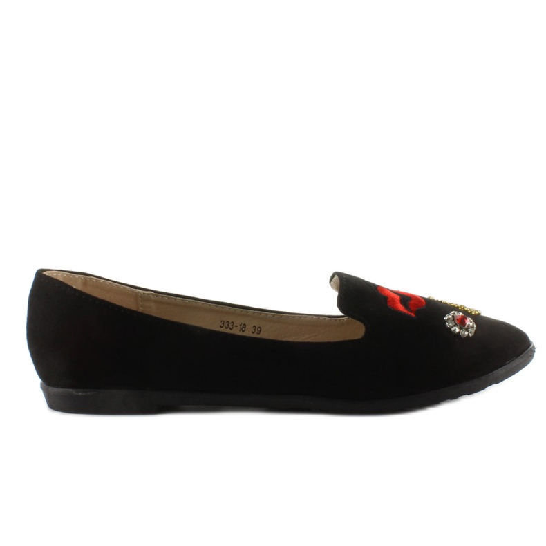 Bailarina lordsy con parches 333-18 negra negro Bailarina lordsy con parches 333-18 negra negro