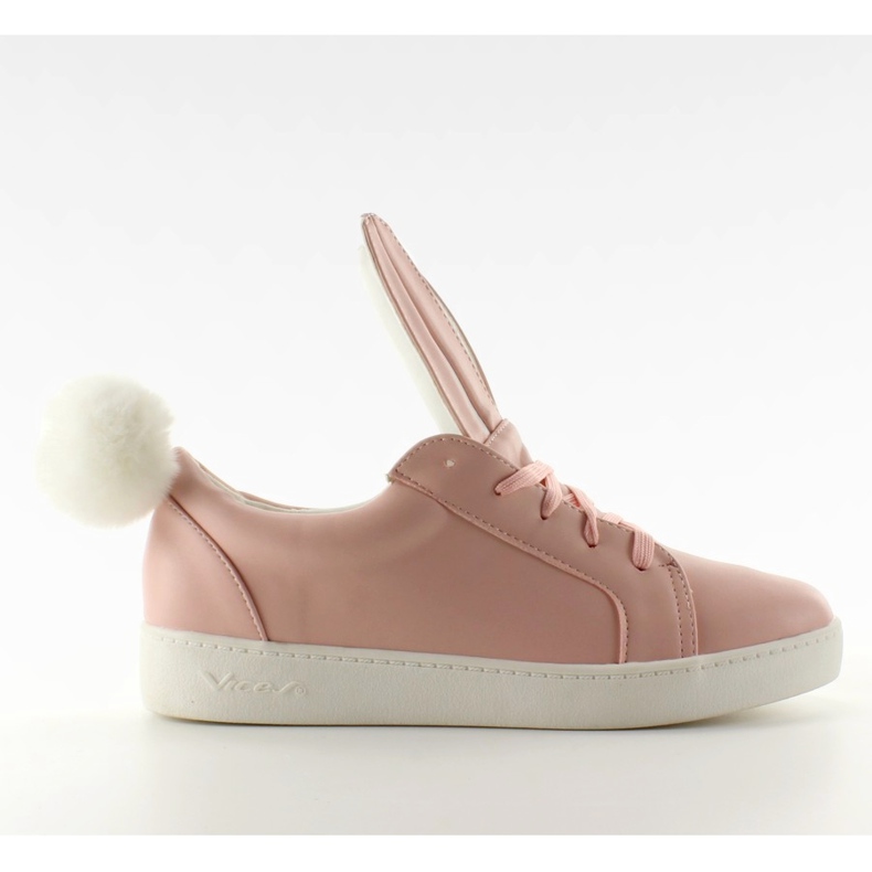 Zapatillas Conejito Con Orejas 7117 Rosa rosado