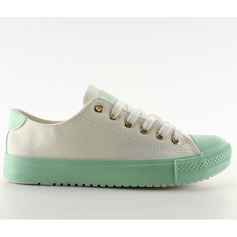 Zapatillas blancas / verdes blanco