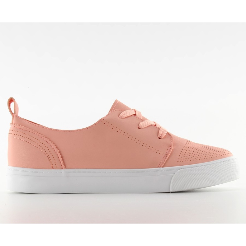 Zapatillas con gruesa A-109 rosa. rosado
