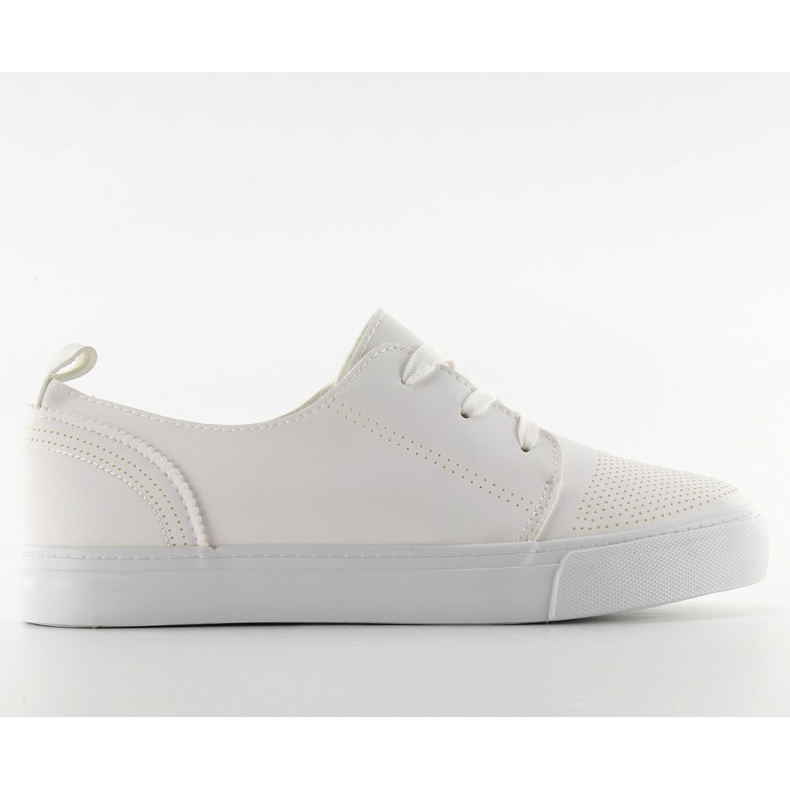 Zapatillas con suela gruesa A-109 blanco