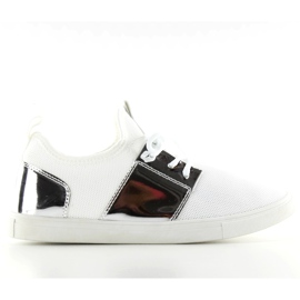 A-120 BLANCO / PLATA zapatillas deportivas aireadas A-120 BLANCO / PLATA zapatillas deportivas aireadas