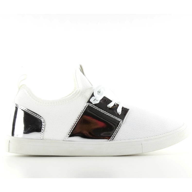 A-120 BLANCO / PLATA zapatillas deportivas aireadas