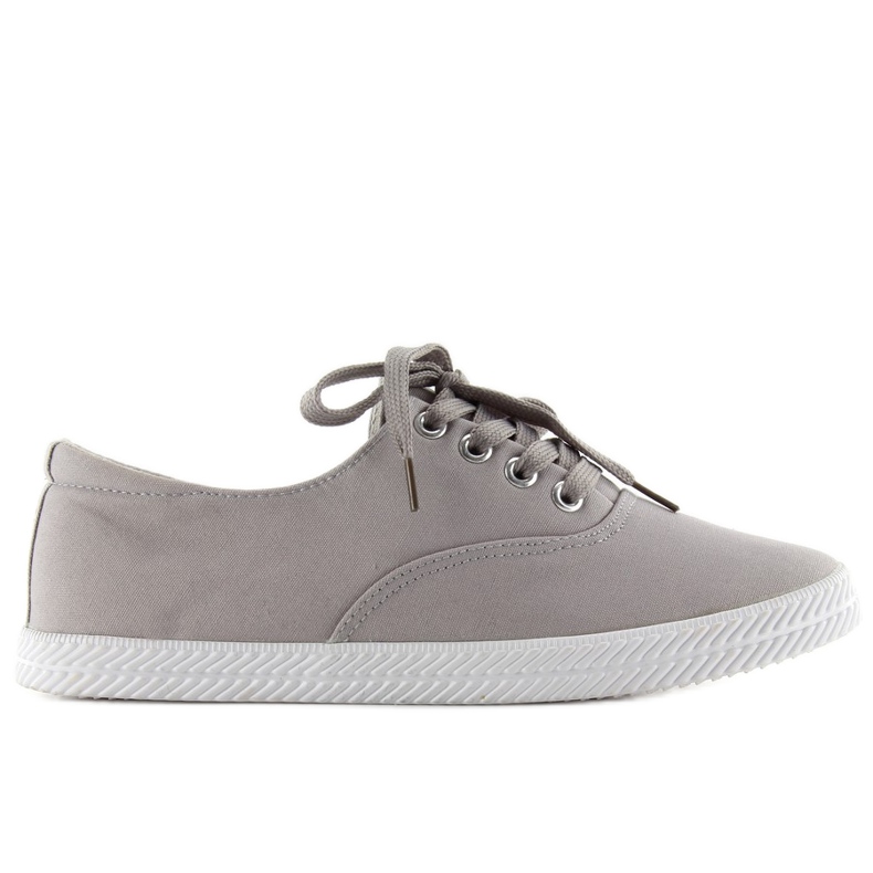 Deportivas Con Cordones Dobles 6218-Y gris