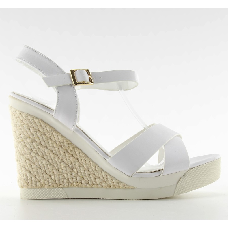 Sandalias de cuña Sport Sole Af-8671 blanco