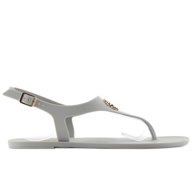 Sandalias chanclas meliski KM101 L. gris