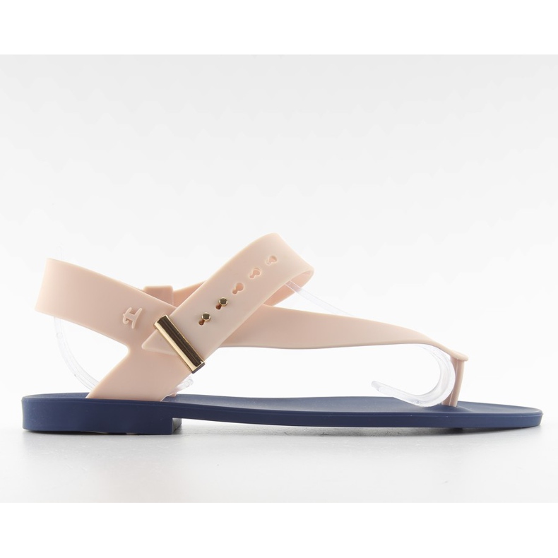 Sandalias Meliski Km119 Azul marino / D. Beige marrón