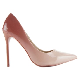 Tacones sombreados ombre LT76 rosa