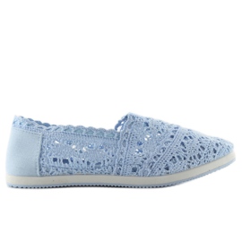 Deportivas con cordones bv10 L. azul