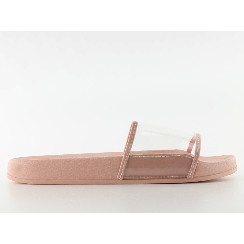 Chanclas con correa transparente ts168-6 Rosa rosado