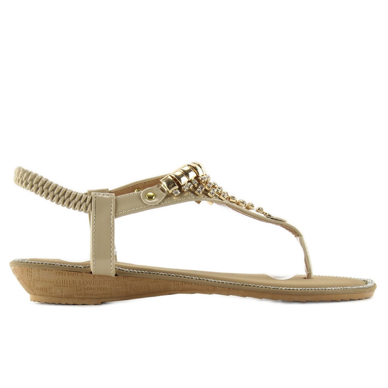 Sandalias ricamente decoradas 2017-32 gris