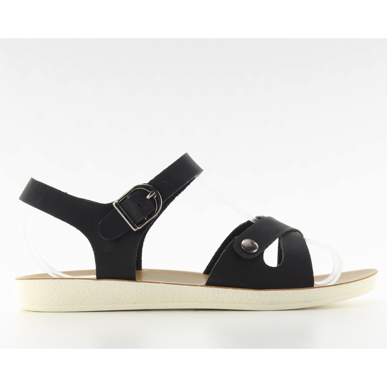 Sandalias cómodas para mujer 761 negro